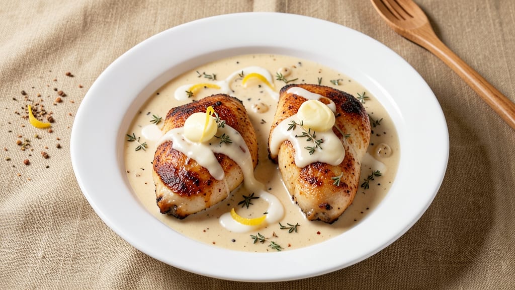 Baked Chicken Thighs With Cream Of Chicken Soup Recipe: Creamy-Soupy Roast That Sticks to Every Bite