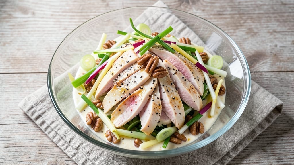Barefoot Contessa Chinese Chicken Salad Recipe: Crunchy Celery and Sesame-Dressed Bites