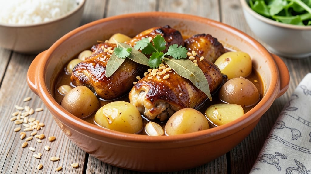 Authentic Filipino Chicken Adobo Recipe with Potatoes: Soy-Vinegar Magic That Tastes Like Home