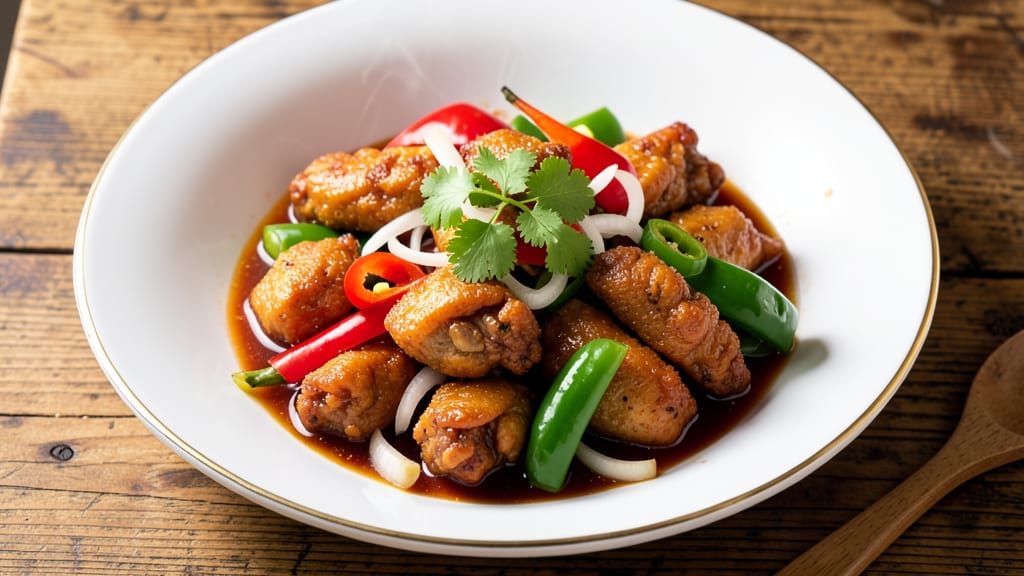 Authentic Chinese Sweet and Sour Chicken Recipe: Crunchy Bell Peppers and Tangy Glaze Magic