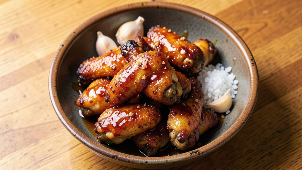 Baked Honey Barbecue Chicken Wings Recipe: Sticky Glaze and Crispy Skin Harmony