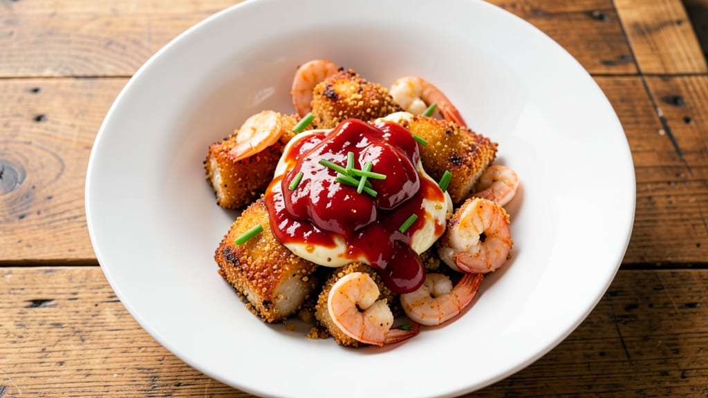 Bang Bang Chicken and Shrimp Copycat Recipe: Double-Dredged Crunch Meets Tangy Cream