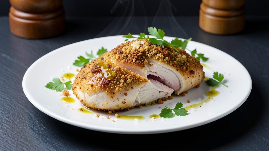 Baked Chicken Breast With Bread Crumbs Recipe: Crispy Crust, Zero Dryness Trick