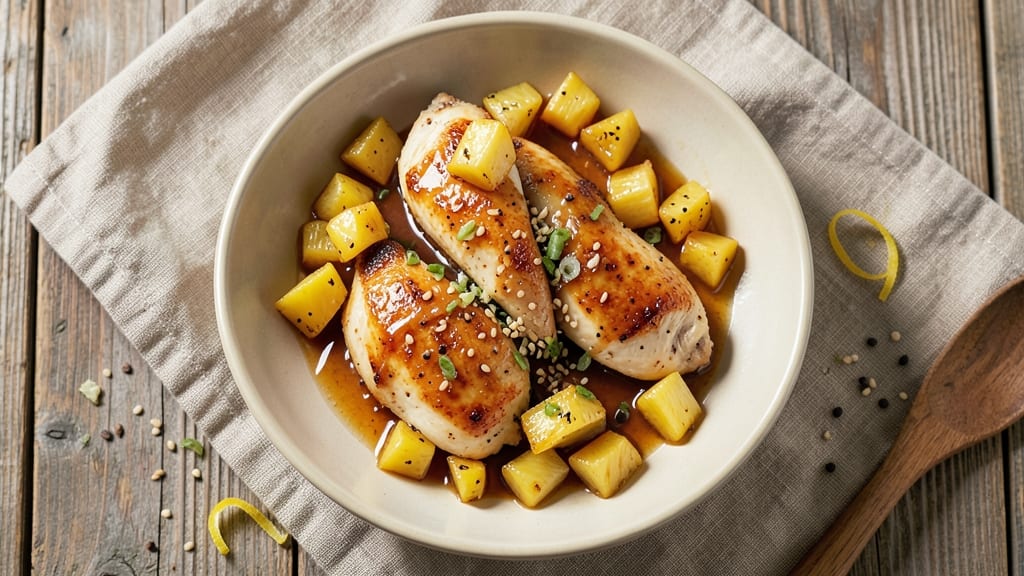 Baked Hawaiian Chicken Recipe With Pineapple: Tropical Glaze That Caramelizes to Sticky Sweetness