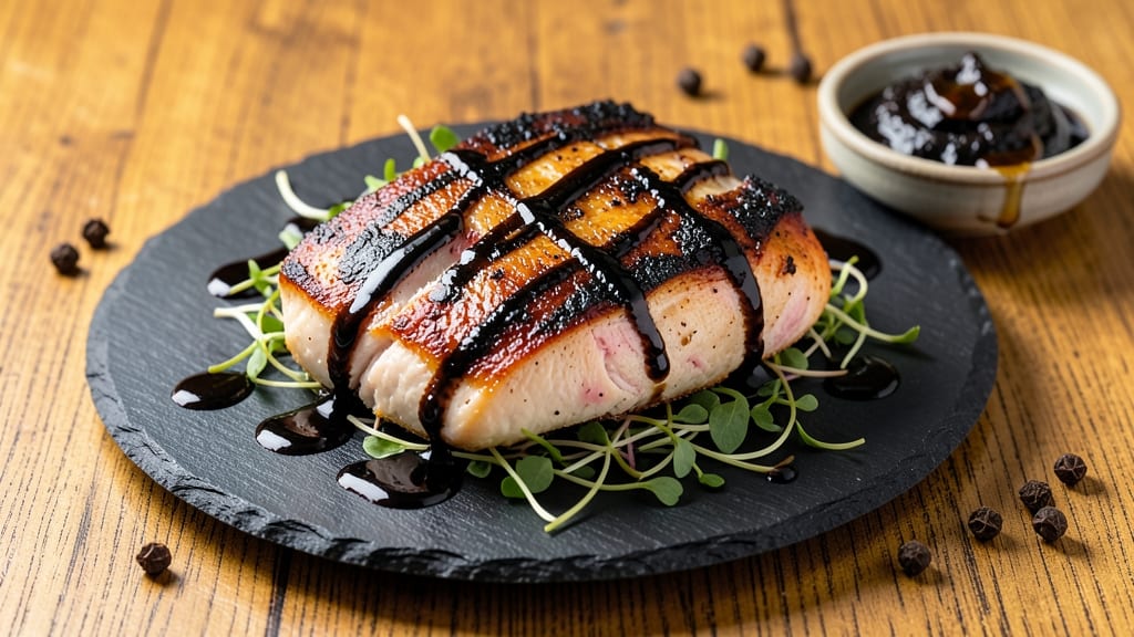 Baked Chicken Breast With Black Recipe: Smoky Charred Crust and Juicy Centers