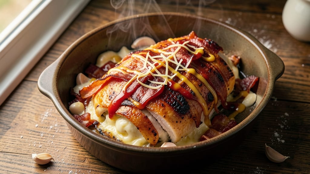 Bacon-Wrapped Cheese Stuffed Chicken Breast Recipe: Crispy Layers and Melty Goo in One Bite
