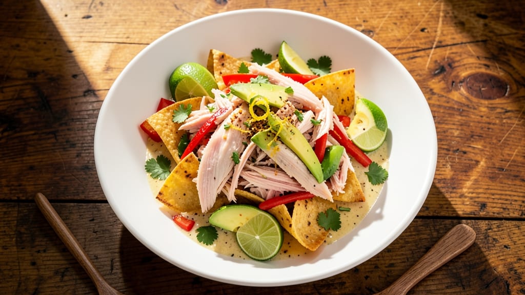 Applebee's Fiesta Chicken Salad Recipe: Crunchy Tortilla Bites and Creamy Avocado Twist
