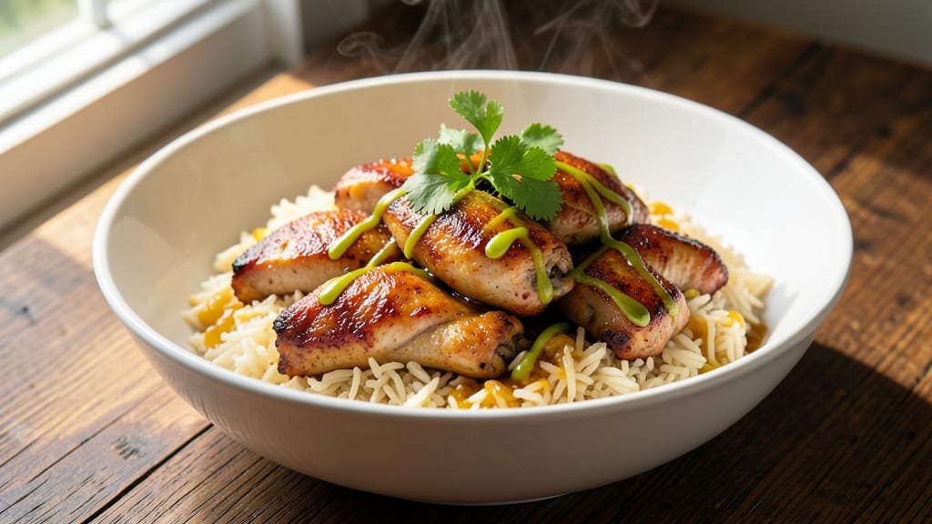 Aroma Rice Cooker Chicken and Rice Recipe: One-Pot Fragrant Spice Harmony