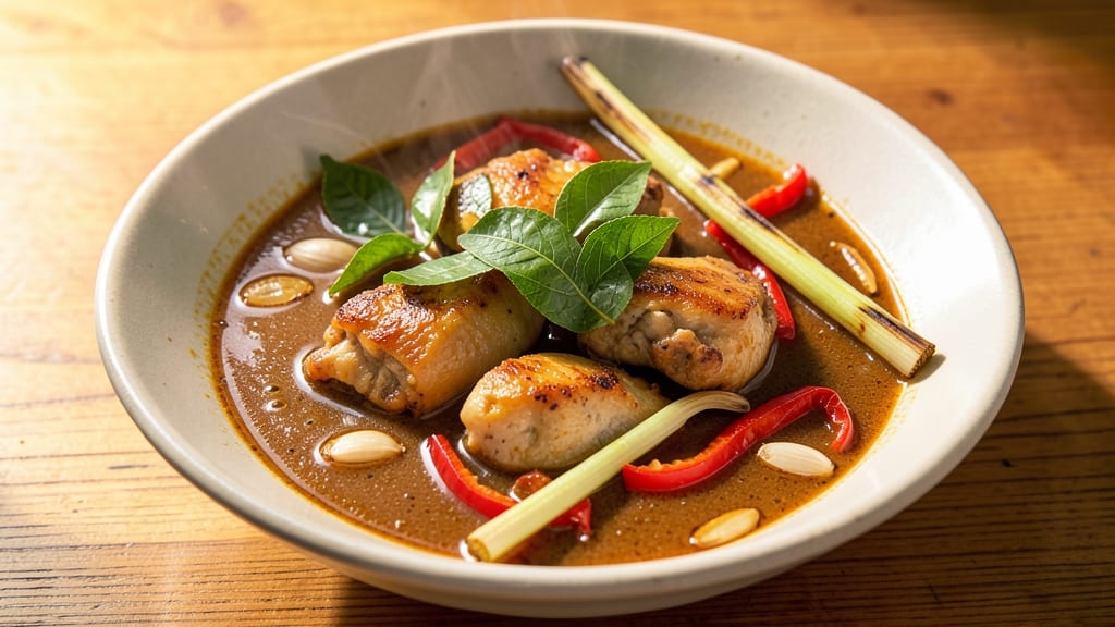Authentic Thai Chicken Panang Curry Recipe: Fragrant Kaffir Lime and Coconut Harmony