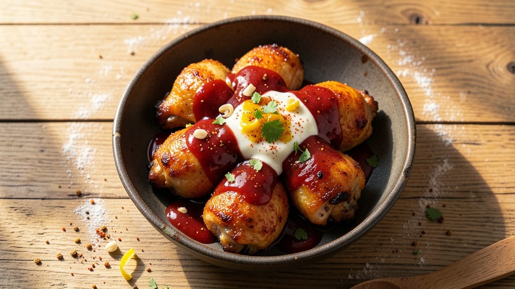 Baked Hot Chicken Recipe: Fiery Crispy Crust with Juicy Centers