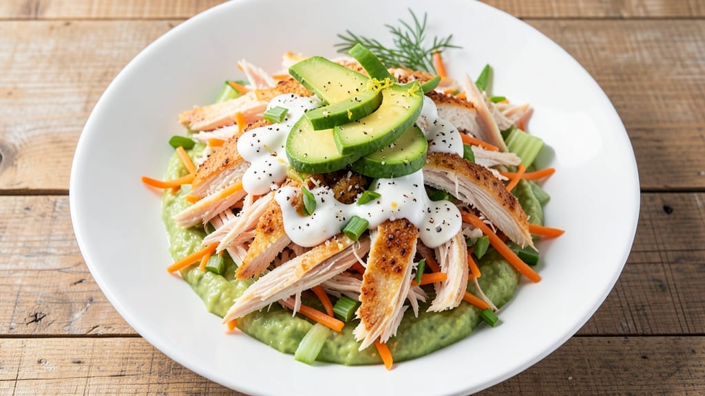 Albertsons Chicken Salad Recipe: Crunchy Croutons and Creamy Avocado Twist