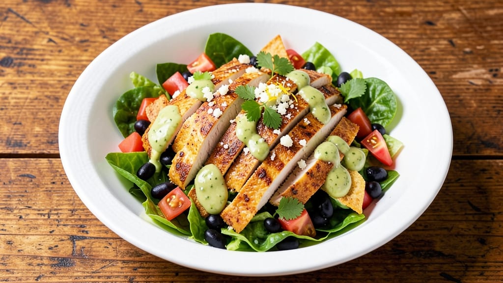 Applebee's Southwest Chicken Salad Recipe: Crunchy Tortilla Strips and Creamy Avocado Twist