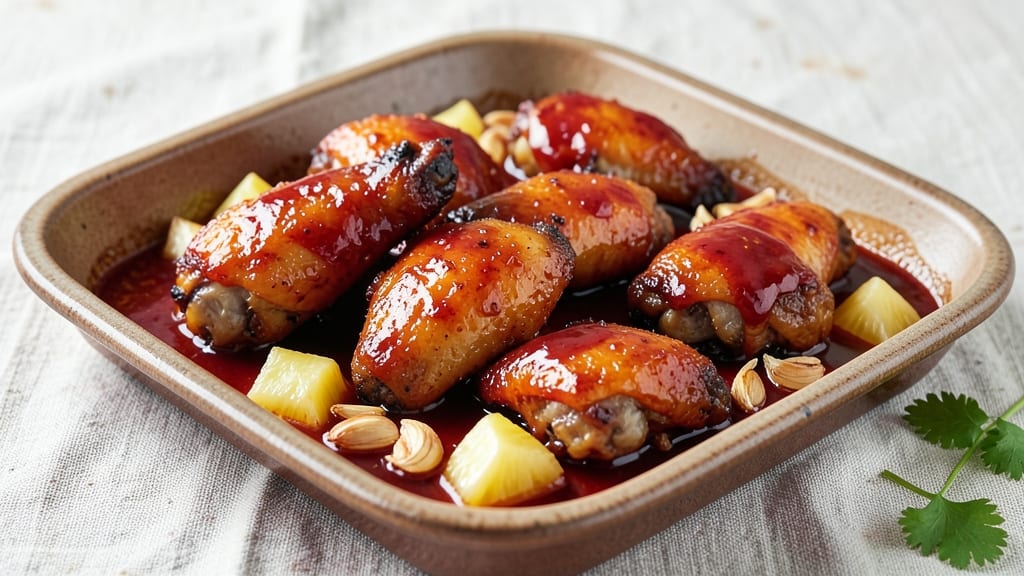Baked Sweet and Sour Chicken Wings Recipe: Glazed Crunch With Sticky-Sweet Balance