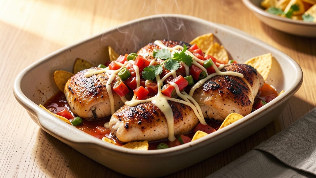 Baked Chicken Rotel Recipe: Spicy Cheese-Melting One-Pan Magic
