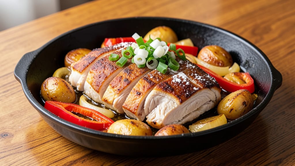 Applebee's Sizzling Chicken Skillet Recipe: Cheesy, Crispy, and Creamy One-Pan Magic