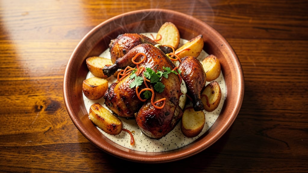 Bangladeshi Wedding Chicken Roast Recipe: Fragrant Yogurt-Marinated Crisp With Juicy Hearts