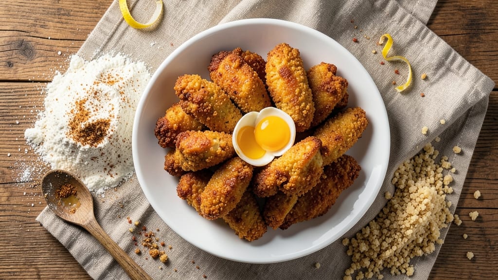Baked Frozen Chicken Tenders Recipe: Double-Dredged Crisp Without Freezer Wait