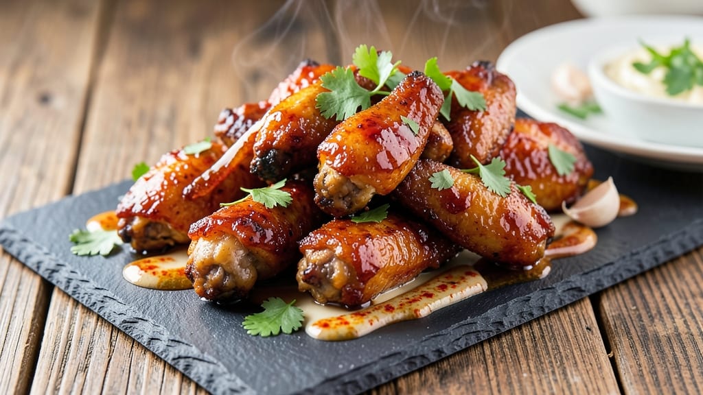 Baked Chicken Wings Sauce Recipe: Smoky Garlic-Honey Glaze With Crispy Edges