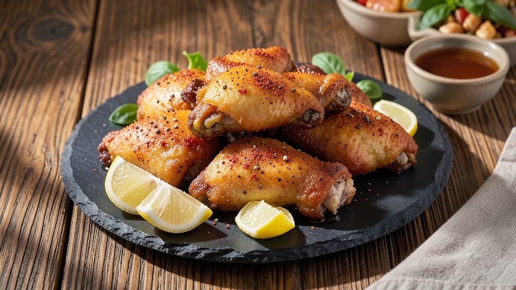 Basic Fried Chicken Wings Recipe: Crispy-Crusted Crunch Without the Mess