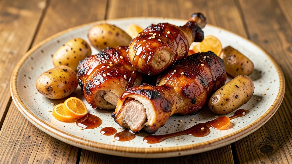 Baked Teriyaki Chicken Legs Recipe: Glossy Glaze and Crispy Skin Harmony