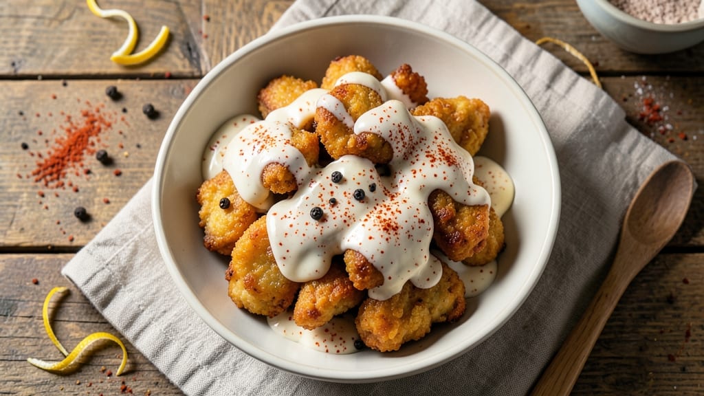Alabama White Sauce Chicken Recipe: Buttermilk-Baked Crisp With Juicy Centers