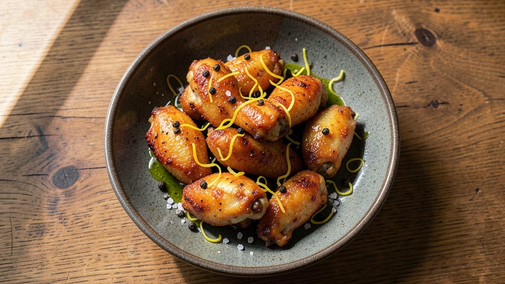 Air Fryer Lemon Pepper Chicken Wings Recipe: Zesty Crunch Without the Grease