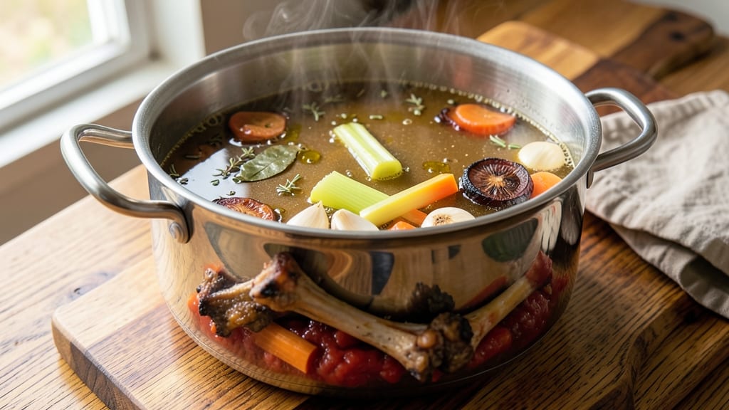 Alton Brown's Chicken Stock Recipe: Deep-Roasted Flavor Without the Bitterness