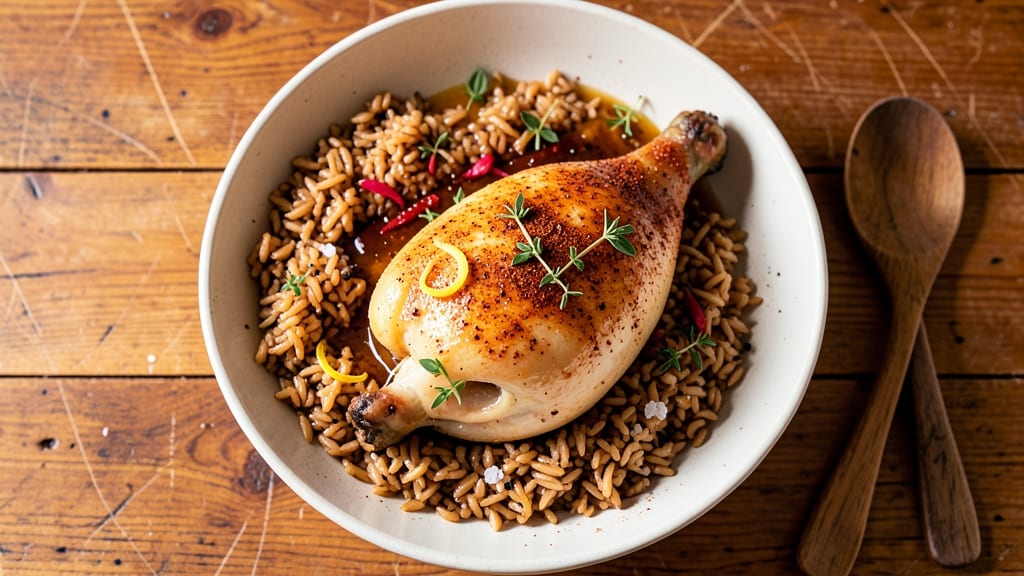 Baked Chicken and Brown Rice Recipe: One-Pan Meal Prep Magic