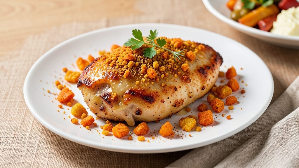 Baked Cheez It Chicken Recipe: Crunchy Cheese-Crusted Bites with Juicy Centers