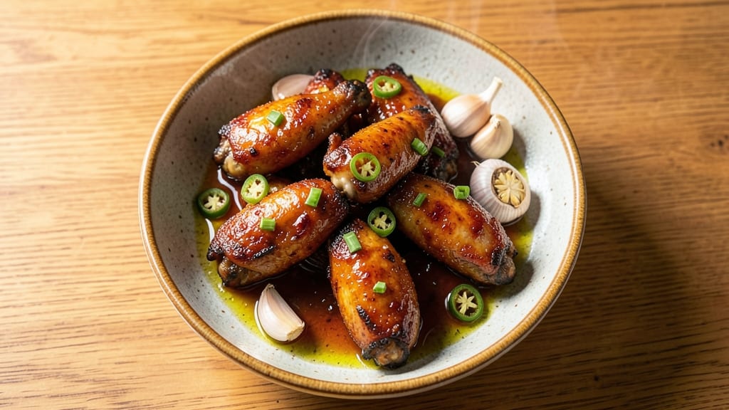 Baked Marinated Chicken Wings Recipe: Honey-Garlic Glaze Locks in Juices