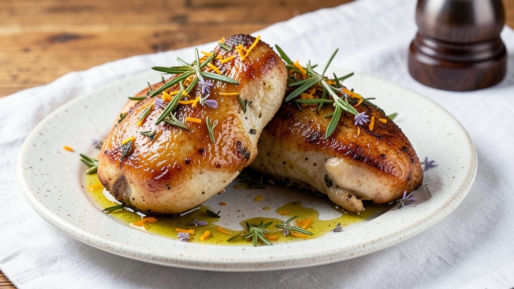 Baked Garlic Herb Chicken Recipe: Herb-Infused Crispy Skin, Juicy Inside