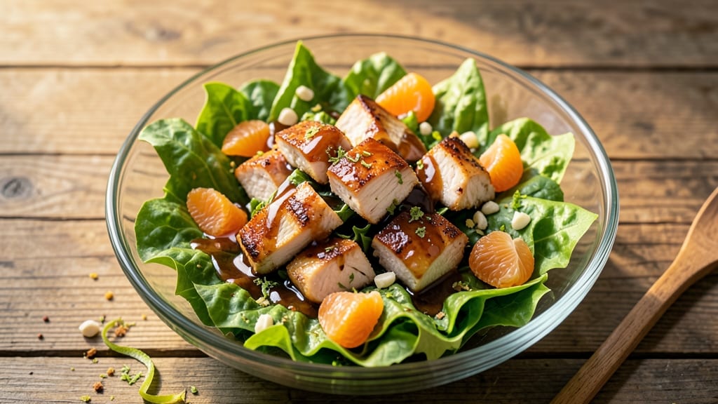 Applebee's Mandarin Chicken Salad Recipe: Crispy Chicken and Sweet Citrus Bite