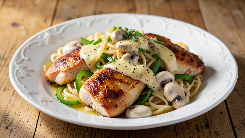 Betty Crocker Chicken À La King Recipe: Creamy Mushroom-Pepper Sauce Over Tender Chicken