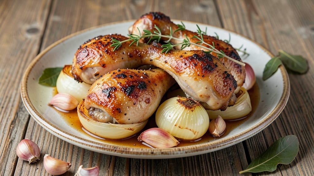 Boiled Chicken Legs Recipe: Juicy and Flavorful in One Pot