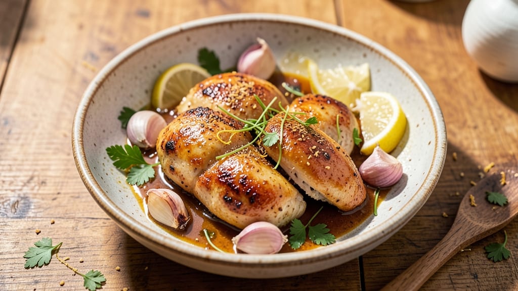 Al Aseel Lemon Garlic Chicken Recipe: Zesty Marinated Crisp With Juicy Centers