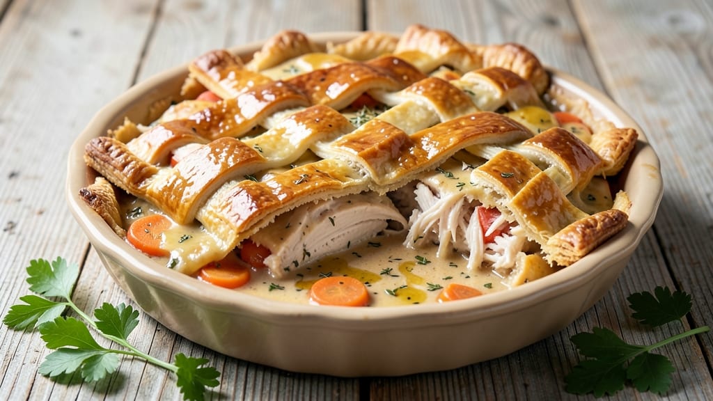 6-Inch Chicken Pot Pie Recipe: Mini Servings Packed With Flaky Crust Magic
