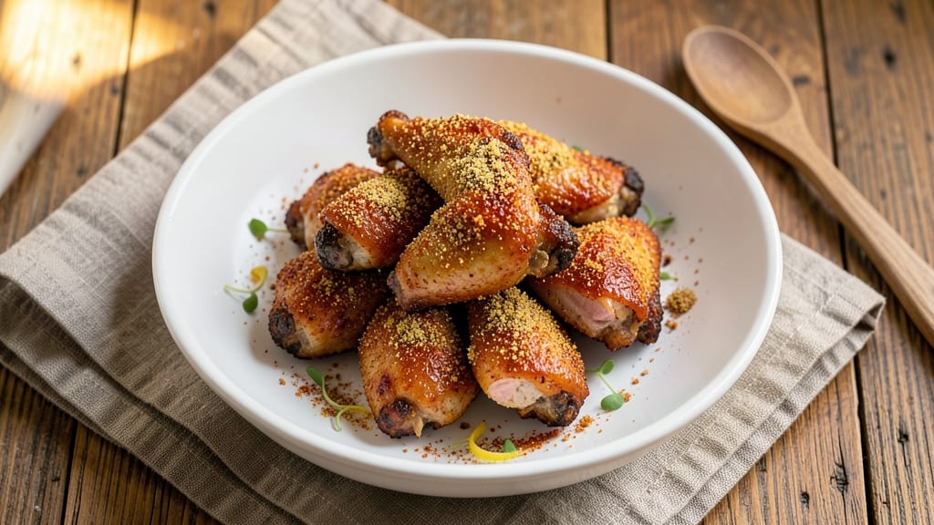 Baked Chicken Wings Recipe With Flour: Double-Dredged Crunch Without Deep Frying