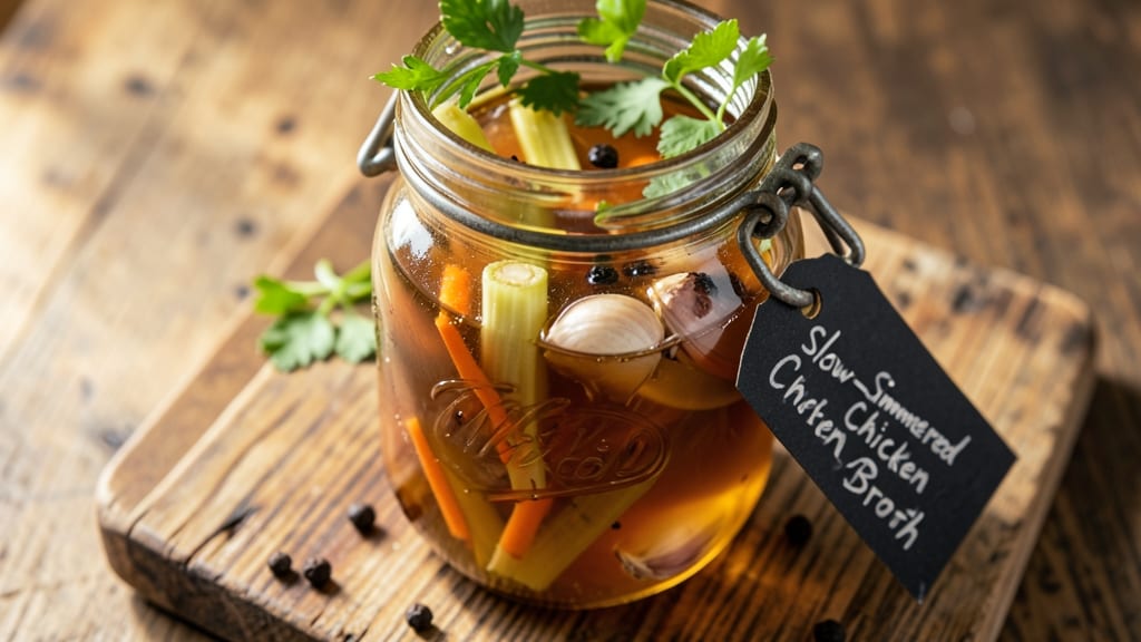 Canned Chicken Broth Recipe: Homemade Richness Without the Store-Bought Bitter