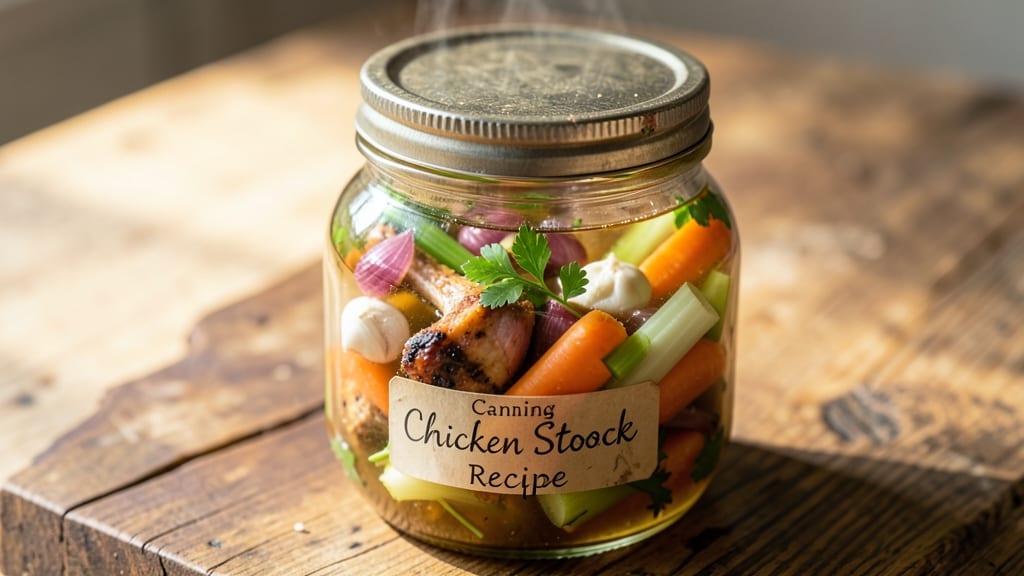 Canning Chicken Stock Recipe: Pantry-Preserved Flavor for Soups and Stews