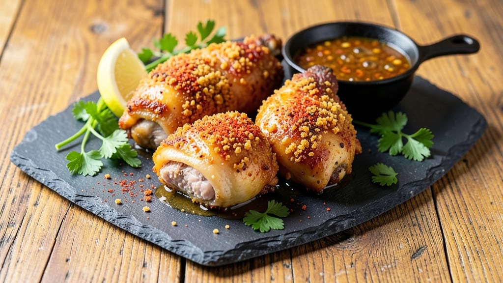 Baked Fried Chicken Thighs Recipe: Double-Crisp Layers With Juicy Hearts