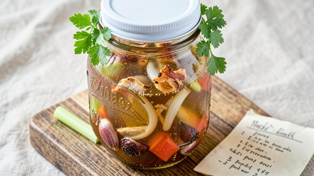 Chicken Broth Canning Recipe: Pressure-Cooked Richness for Pantry Staples