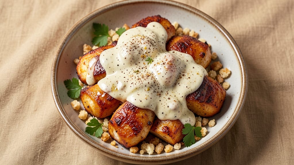 Chicken Recipe With Hidden Valley Ranch Dressing Mix: Crispy-Crusted Bites Drizzled With Tangy Ranch