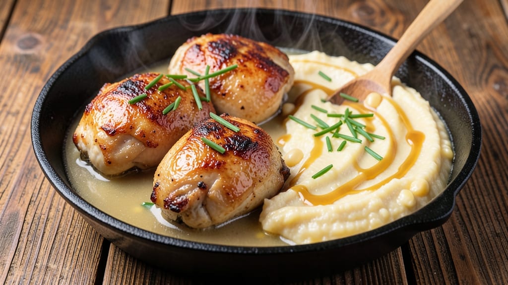 Chicken With Cream Corn Recipe: Southern-Style One-Pan Creaminess