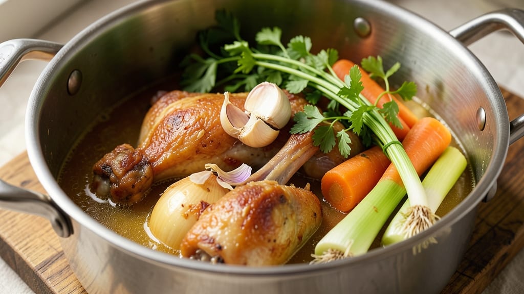 Cook's Illustrated Chicken Stock Recipe: Deep Umami Richness in 4 Hours