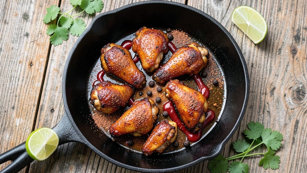 Cowboy Chicken Wings Recipe: Smoky-Spiced Crunch With Buttery Drizzle
