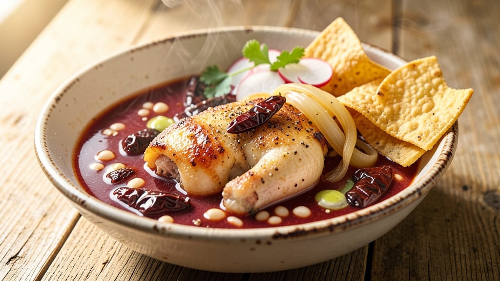 Authentic Red Chicken Pozole Recipe: Smoky Ancho-Chile Depth in One Pot