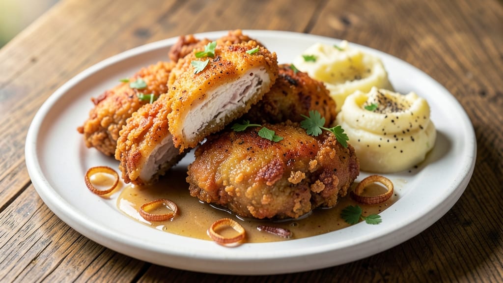 Atlas Monroe's Vegan Fried Chicken Recipe: Crispy-Crusted, Juicy-Centered Bites