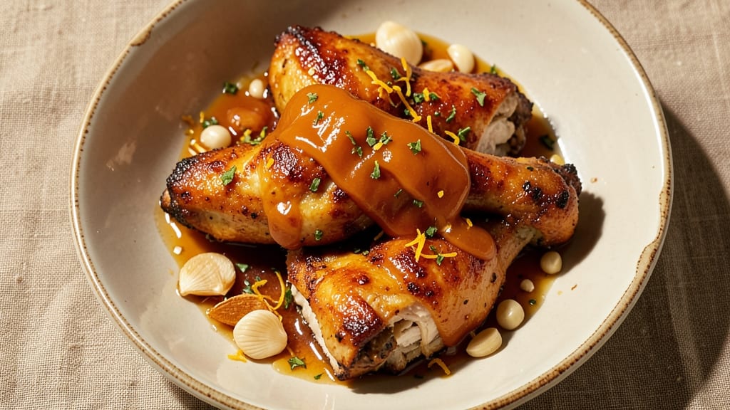 Baked Orange Chicken Drumsticks Recipe: Glazed Sweetness and Crispy Skin Magic