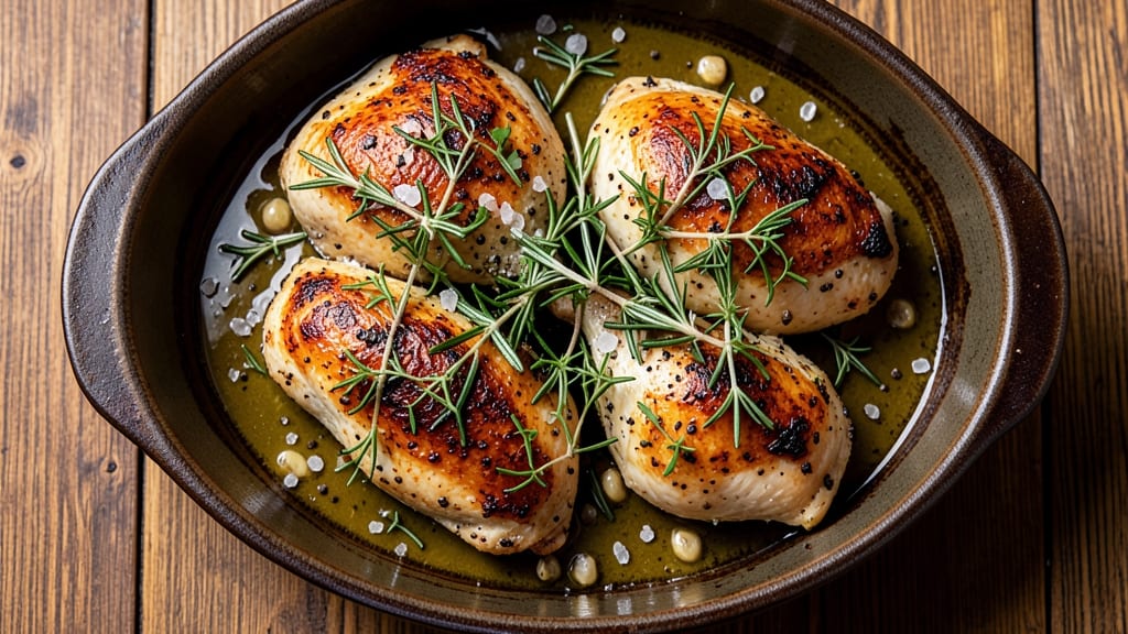 Baked Chicken Thighs Recipe Ideas: Honey Mustard Glaze Meets Crispy Golden Skin