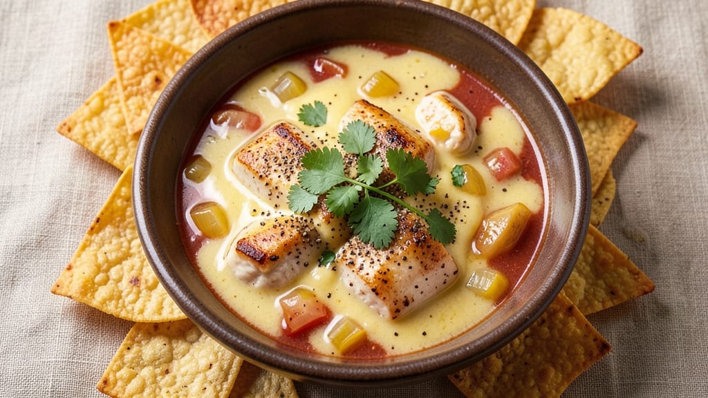 Applebee's Cheese Chicken Tortilla Soup Recipe: Creamy Cumin-Kissed Comfort with Crispy Tortilla Bites